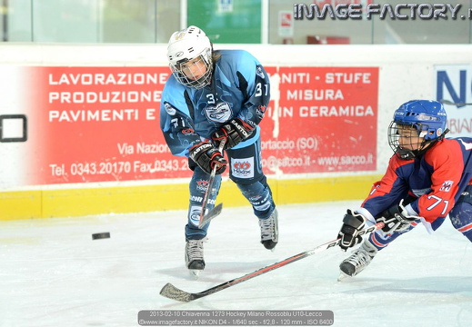 2013-02-10 Chiavenna - Hockey Milano Rossoblu U10